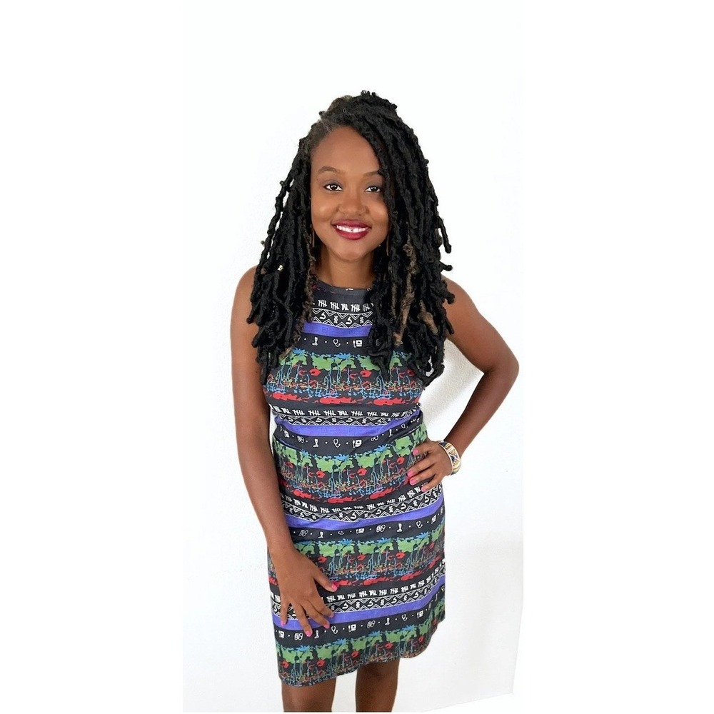 Svaha Medical Marvels‎ Dress Small Bioengineering Science Print STEM Pockets